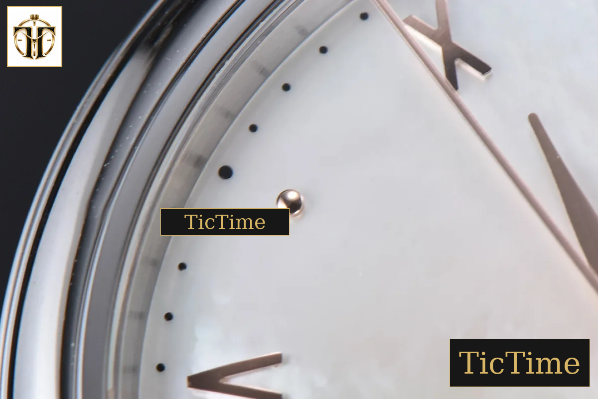 De Ville Prestige Ladies 34mm VSF White Mop Dial Bracelet A8800 — foto 6