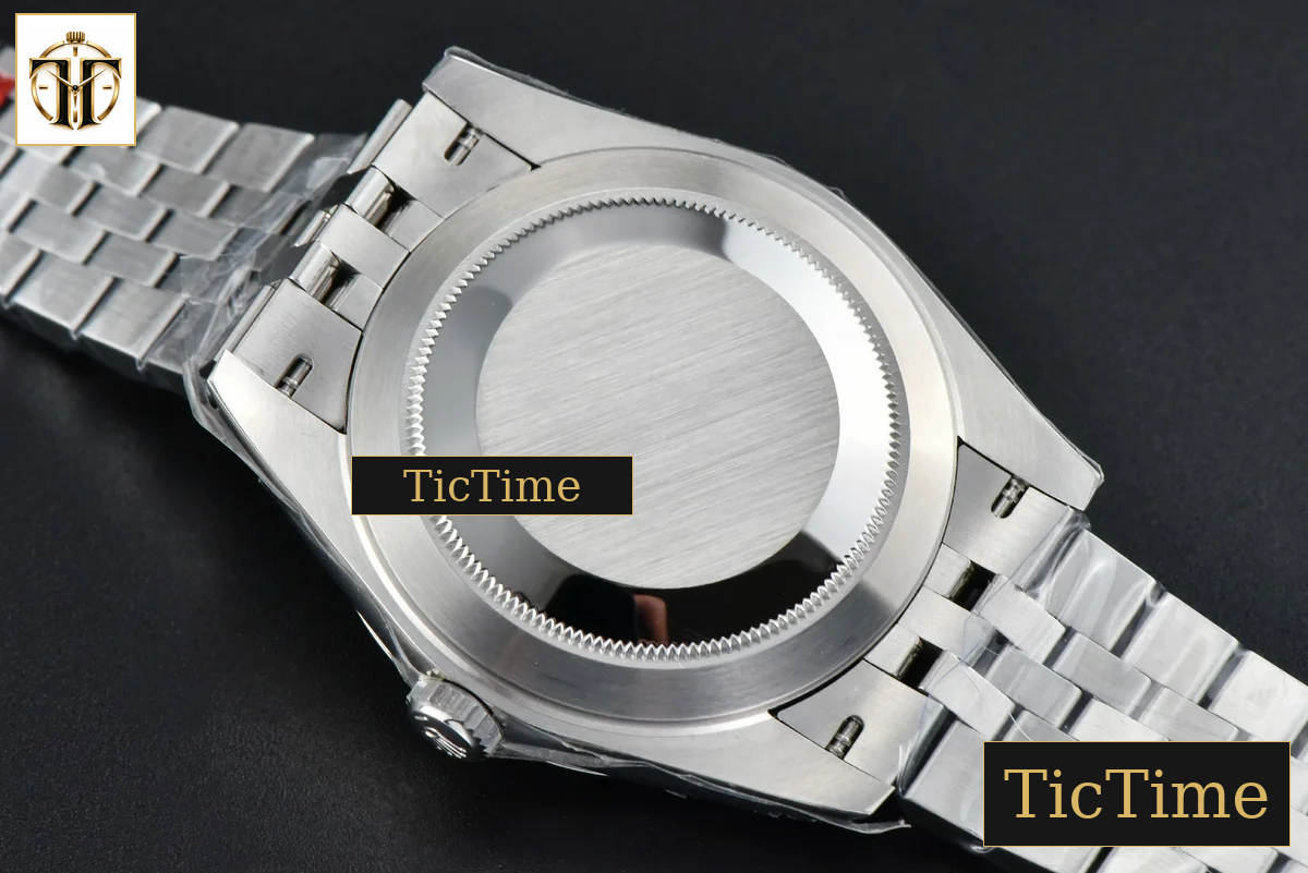 DateJust Smooth Bezel 126300 41mm VSF Gray Dial Jubilee Bracelet VS3235 — foto 26