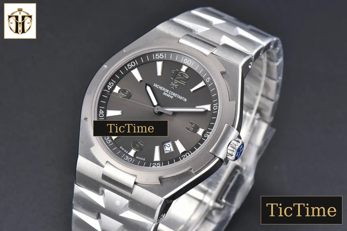 Overseas 47040 42mm PPF Gray Dial SS Bracelet A1226 — foto 5