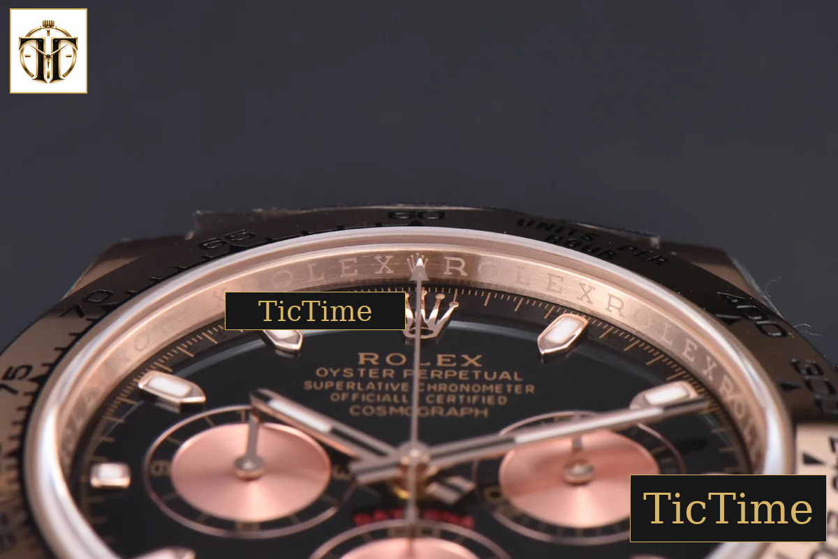 Daytona 116505 40mm BTF Black Dial RG Subdial RG Bracelet SA4130 — foto 13