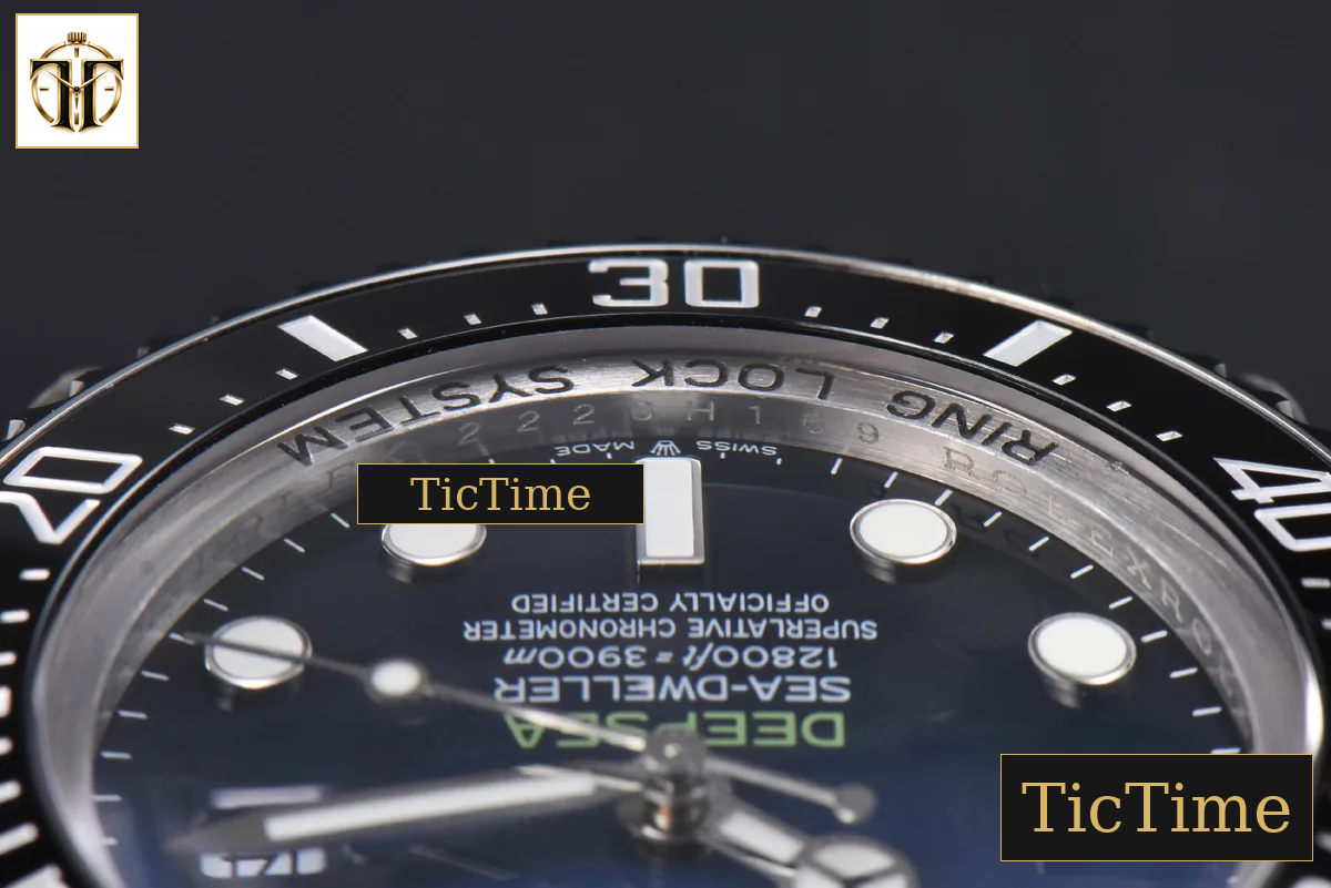 DeepSea Dweller 126660 44mm GMF SS Gradient Blue Dial SS Bracelet VR3235 — foto 12