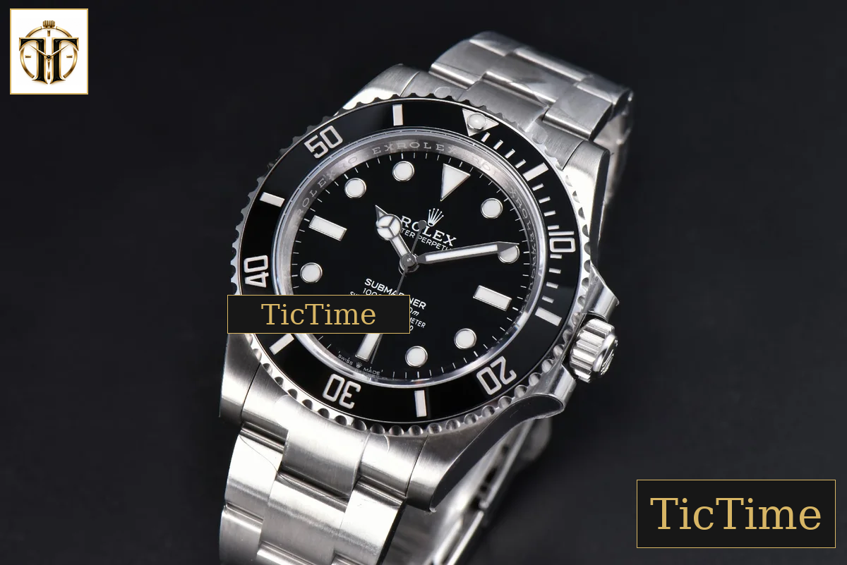 Submariner No Date 904L 124060 41mm VSF Black Dial VS3230 — foto 5