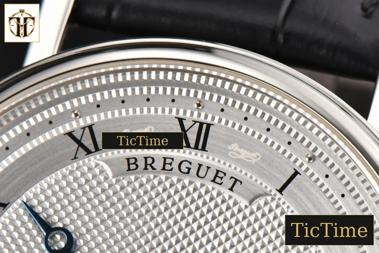 Classique 5157 38mm LTF White Dots Dial Roma Marker Black Leather Strap MY9015 — foto 5