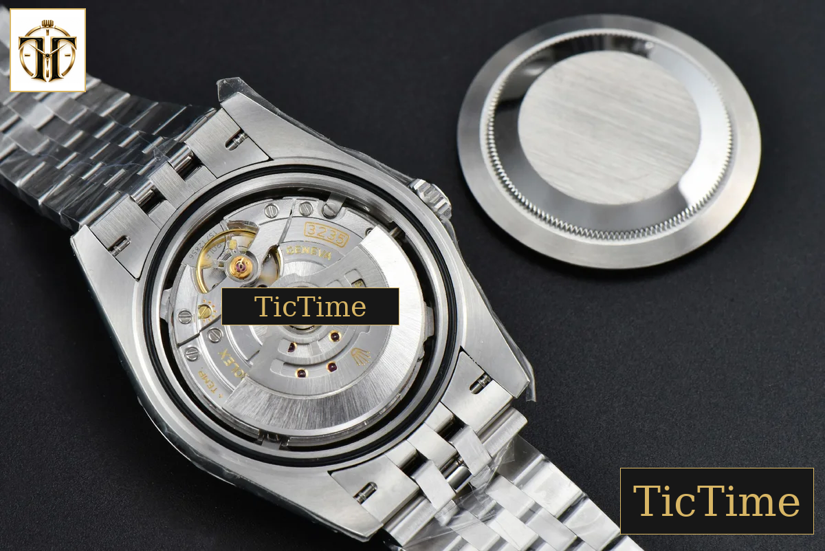 DateJust Smooth Bezel 126300 41mm VSF Gray Dial Jubilee Bracelet VS3235 — foto 24