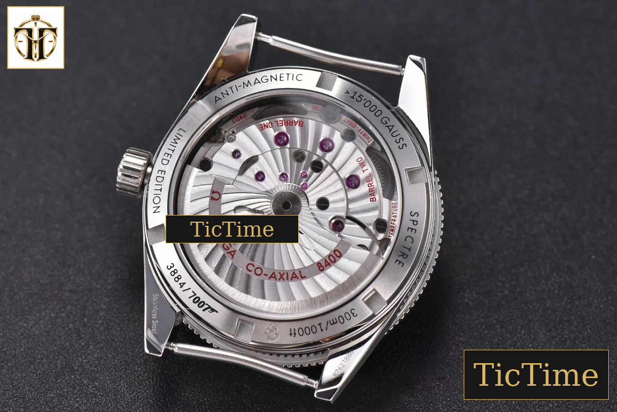 SeaMaster Spectre 007 41mm VSF Black Limited Dial Nylon Strap A8400 — foto 13