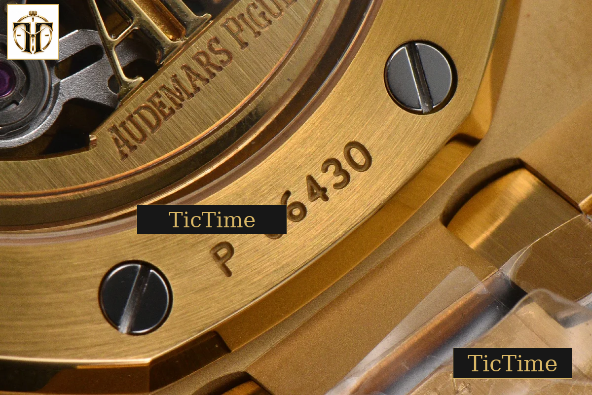 Royal Oak 16204 39mm ZF YG Skeleton Dial YG Bracelet A7124 — foto 28