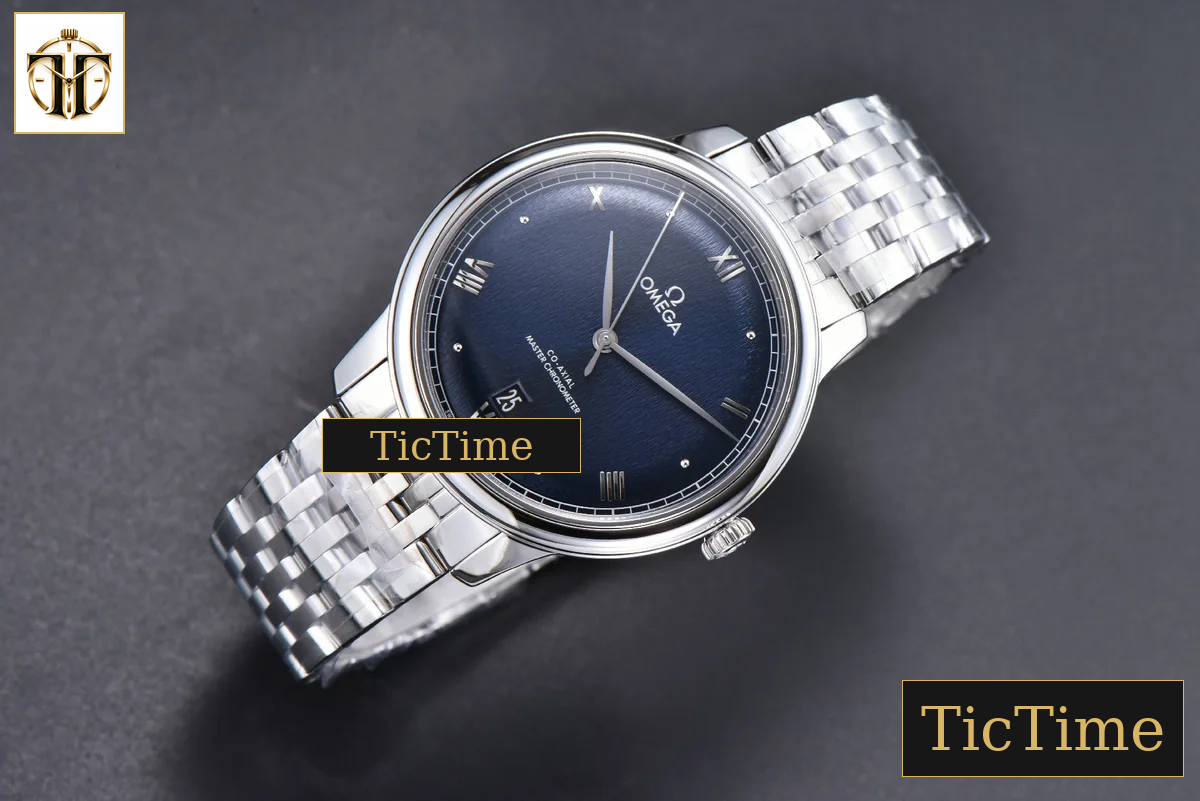 De Ville Prestige 40mm VSF Blue Dial SS Bracelet A8800 — foto 3