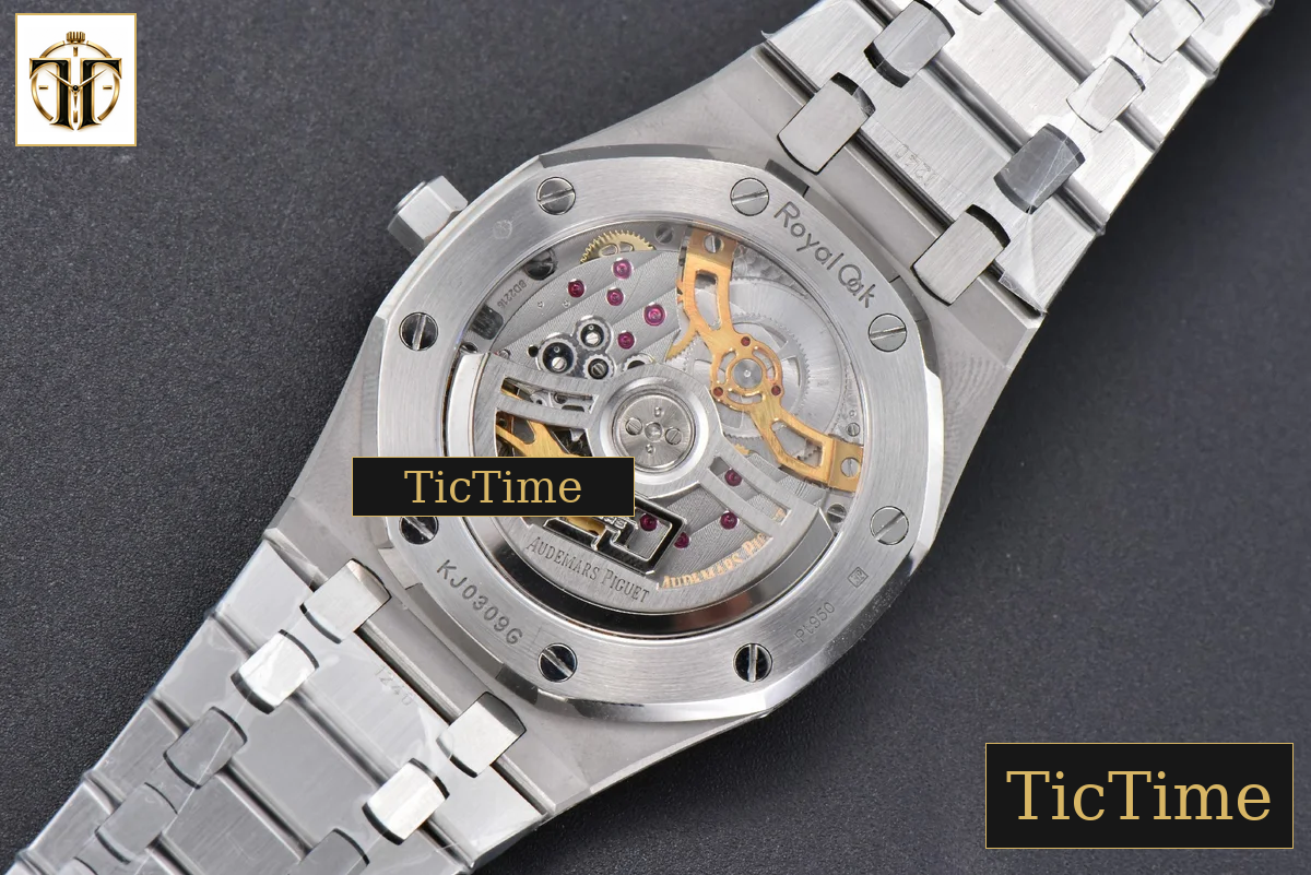 Royal Oak “50th Anniversary” 16202 39mm ZF Blue Textured Dial SS Bracelet A7121 — foto 17