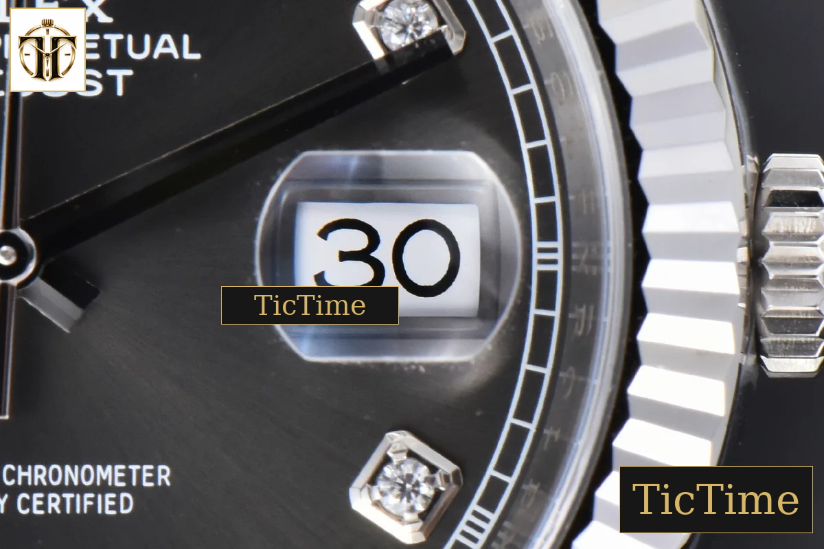 DateJust 904L 126334 41mm CF Gray Dial Diamond Marker Jubilee Bracelet VR3235 — foto 10