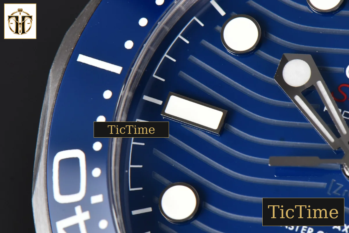 Seamaster Diver 300M 42mm ZF Blue Ceramic Blue Dial SS Bracelet A8800 — foto 6