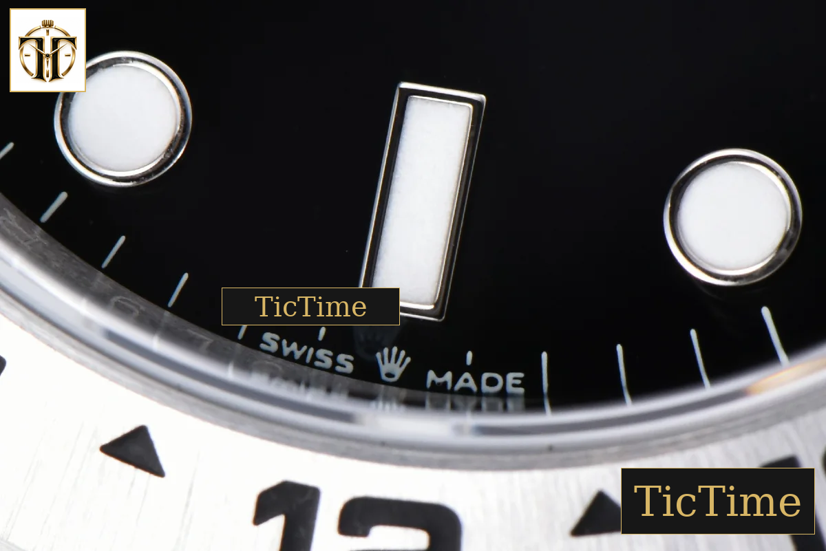 Explorer II 904L 226570 42mm Clean Factory Black Dial SS Bracelet CHS DD3285 — foto 8