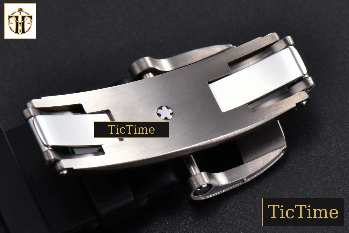 NTPT RM055 43mm ZF Black Bezel Black Crown Black Rubber Strap V6 RMUL2 — foto 32